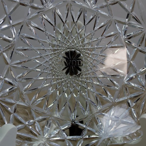 Vintage 1970s Fostoria for Avon Glass Saucer Dish - Picture 2 of 5